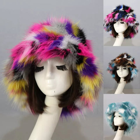 Faux Fur Bucket Hat