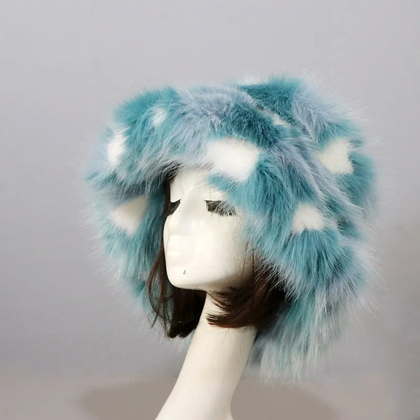 Faux Fur Bucket Hat