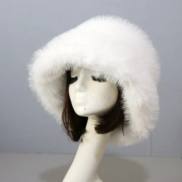 Faux Fur Bucket Hat