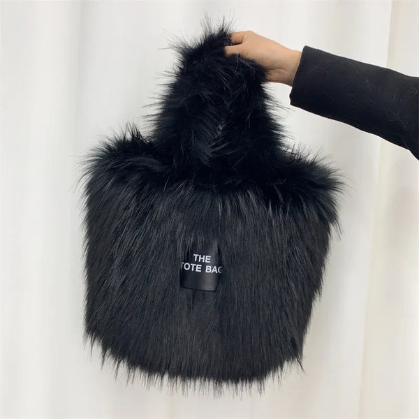 Large Fur The Tote Bag