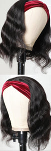 Short Headband Wig Human Hair